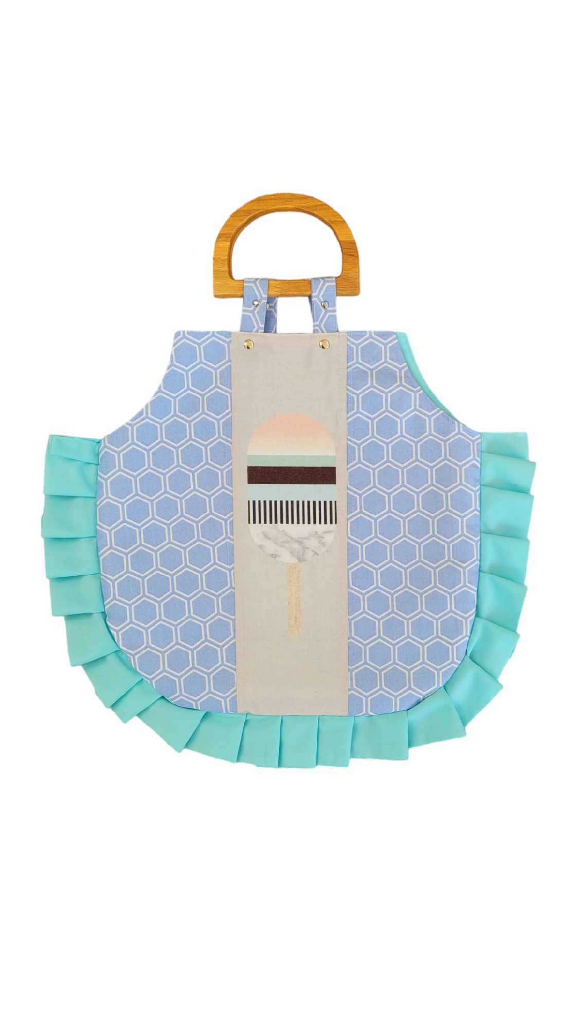 Blue & Turquoise Summer Bag